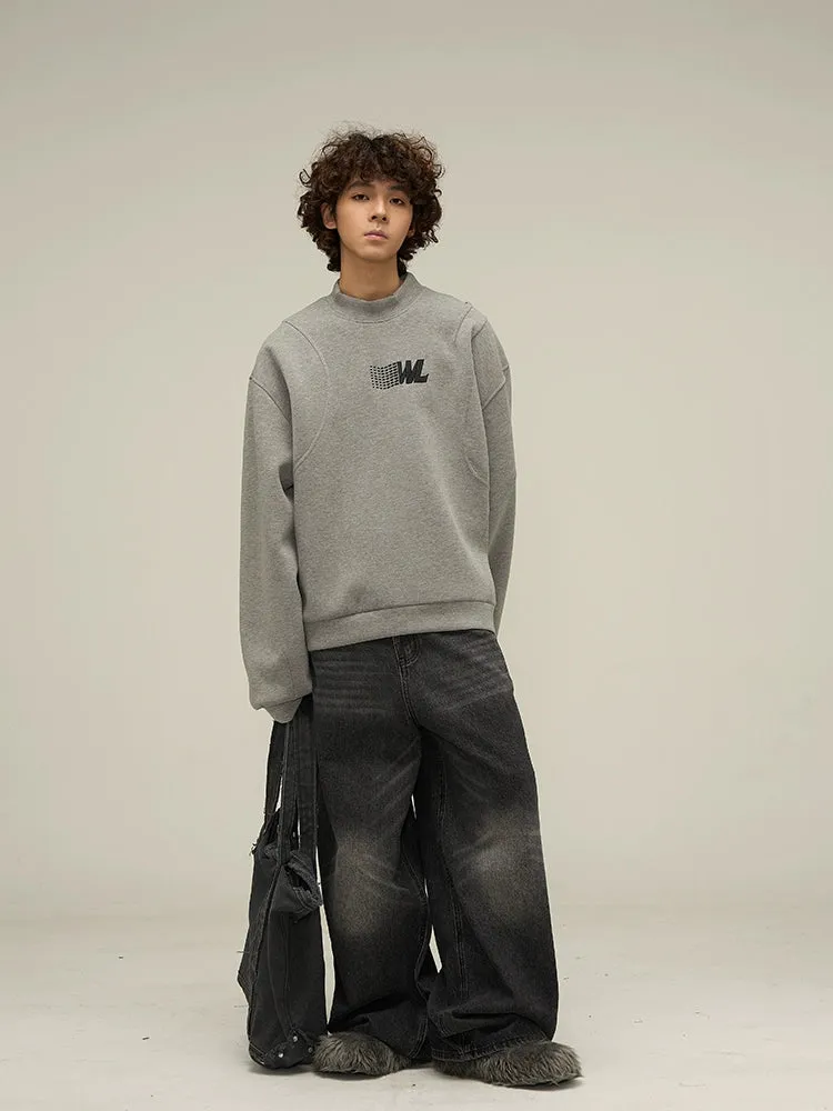 77Fight Half Turtleneck Pullover