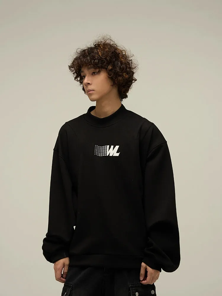 77Fight Half Turtleneck Pullover