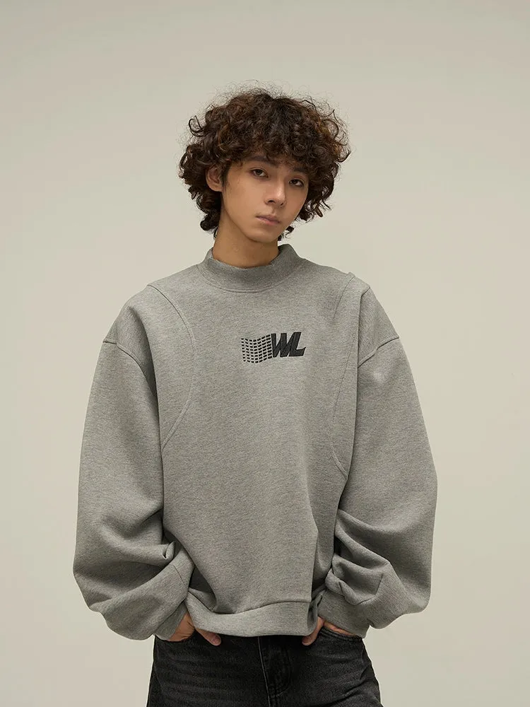 77Fight Half Turtleneck Pullover