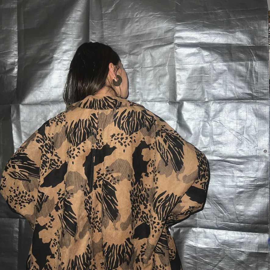 80'S USA製 / SAFARI PATTERN EASY JKT