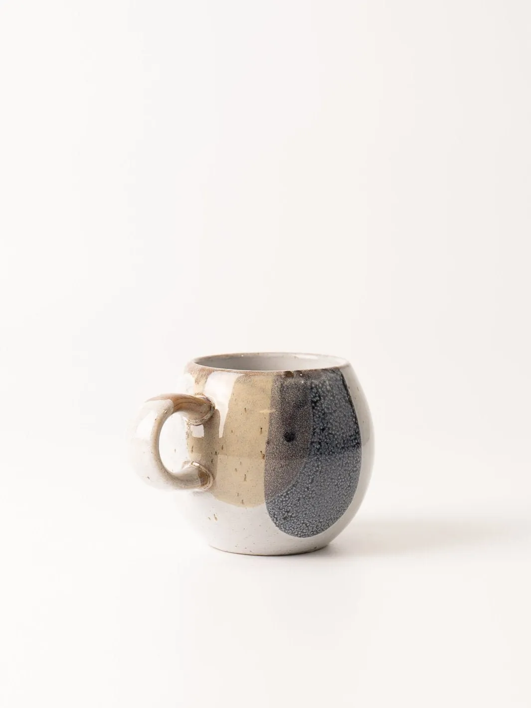 Abstract Stoneware Mug