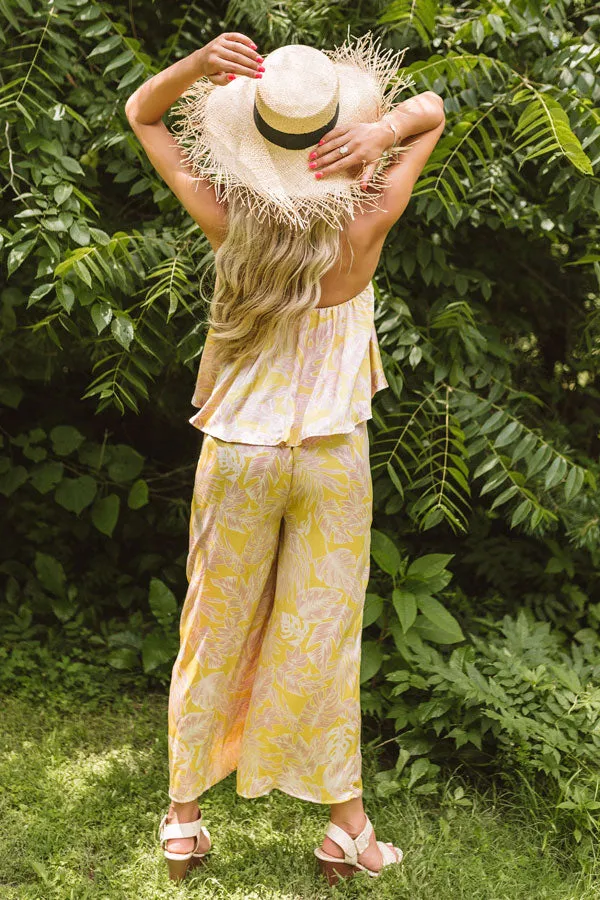 Cali Daydreams Floral Jumpsuit