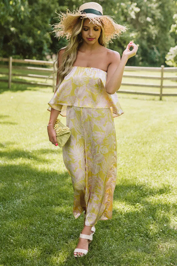 Cali Daydreams Floral Jumpsuit