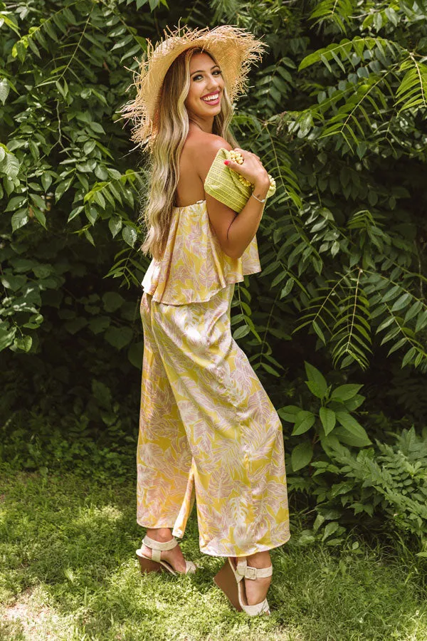 Cali Daydreams Floral Jumpsuit