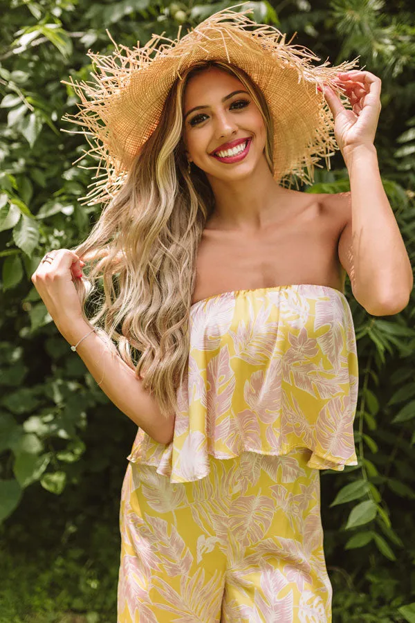 Cali Daydreams Floral Jumpsuit