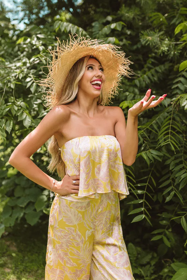 Cali Daydreams Floral Jumpsuit