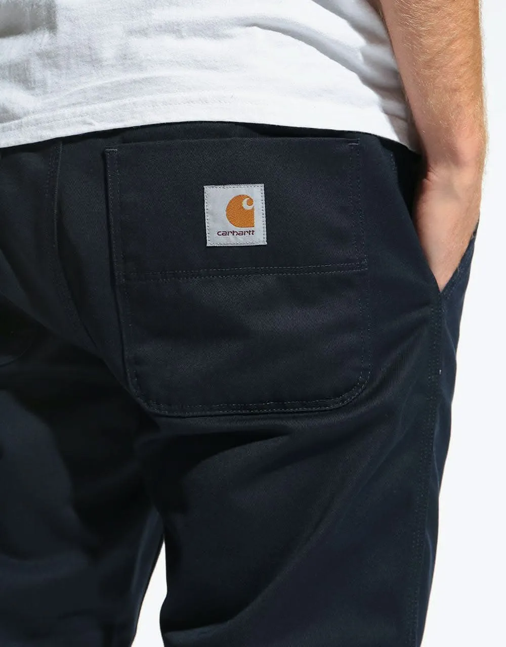 Carhartt WIP Abbott Pant - Dark Navy (Rinsed)