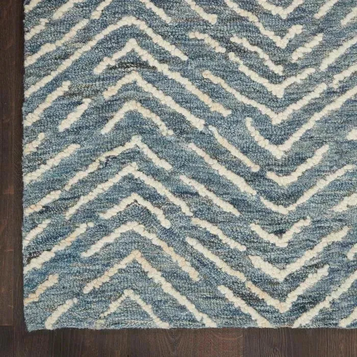 Colorado CLR02 Indigo/Ivory Rug