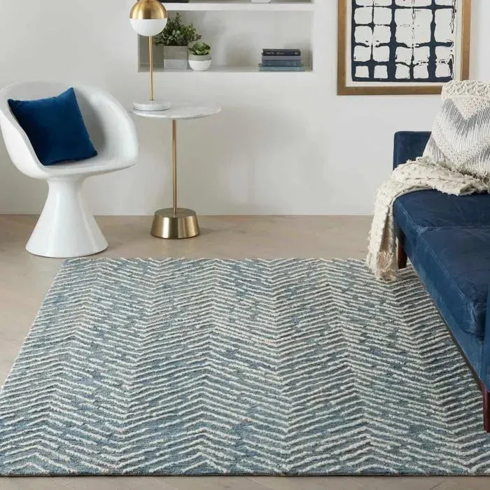Colorado CLR02 Indigo/Ivory Rug