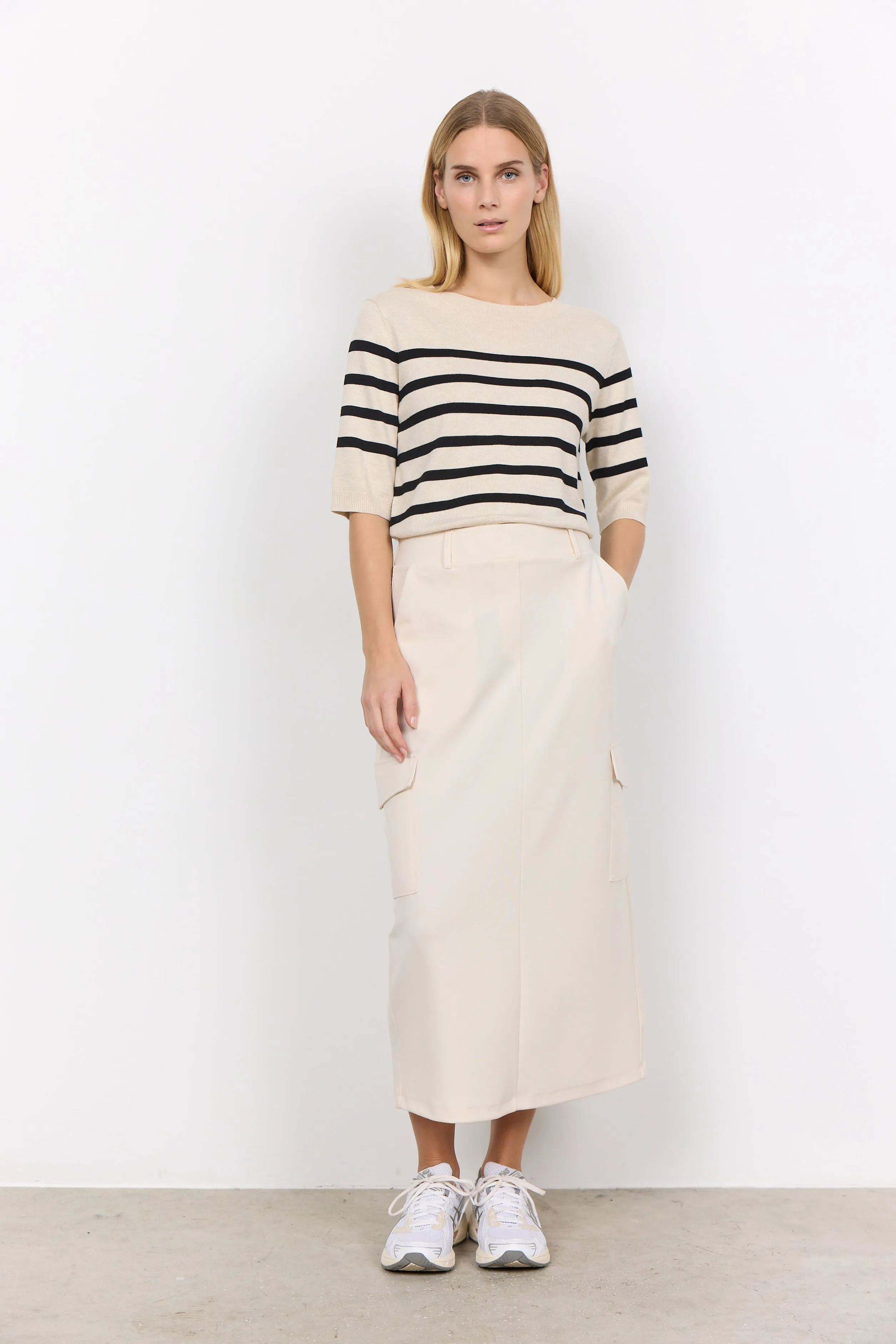 Dollie Jumper - Oatmeal/Black