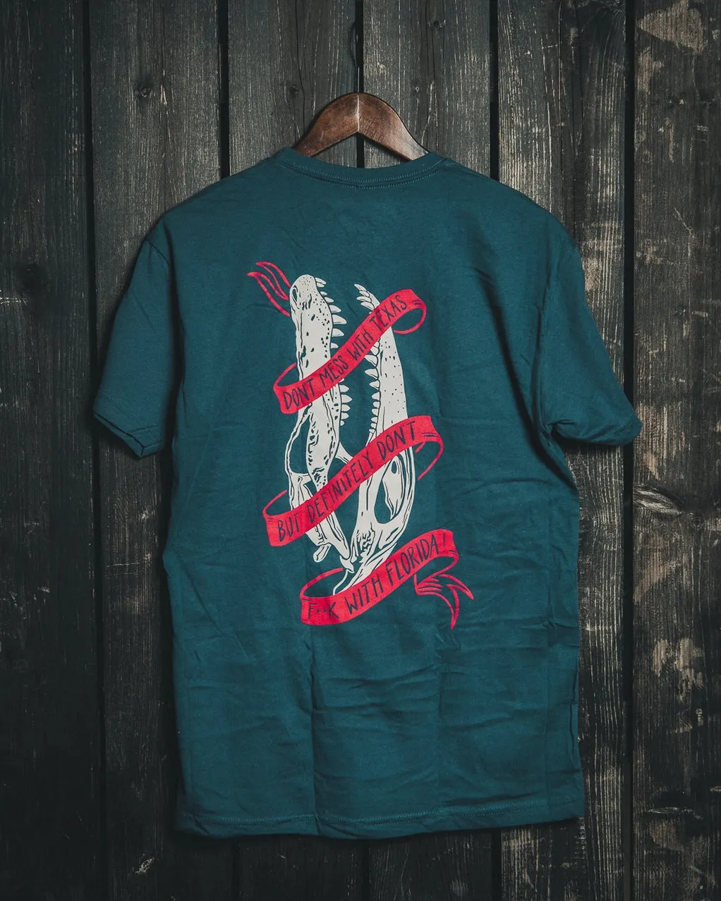 Don't F with Florida Unisex Indigo T-Shirt