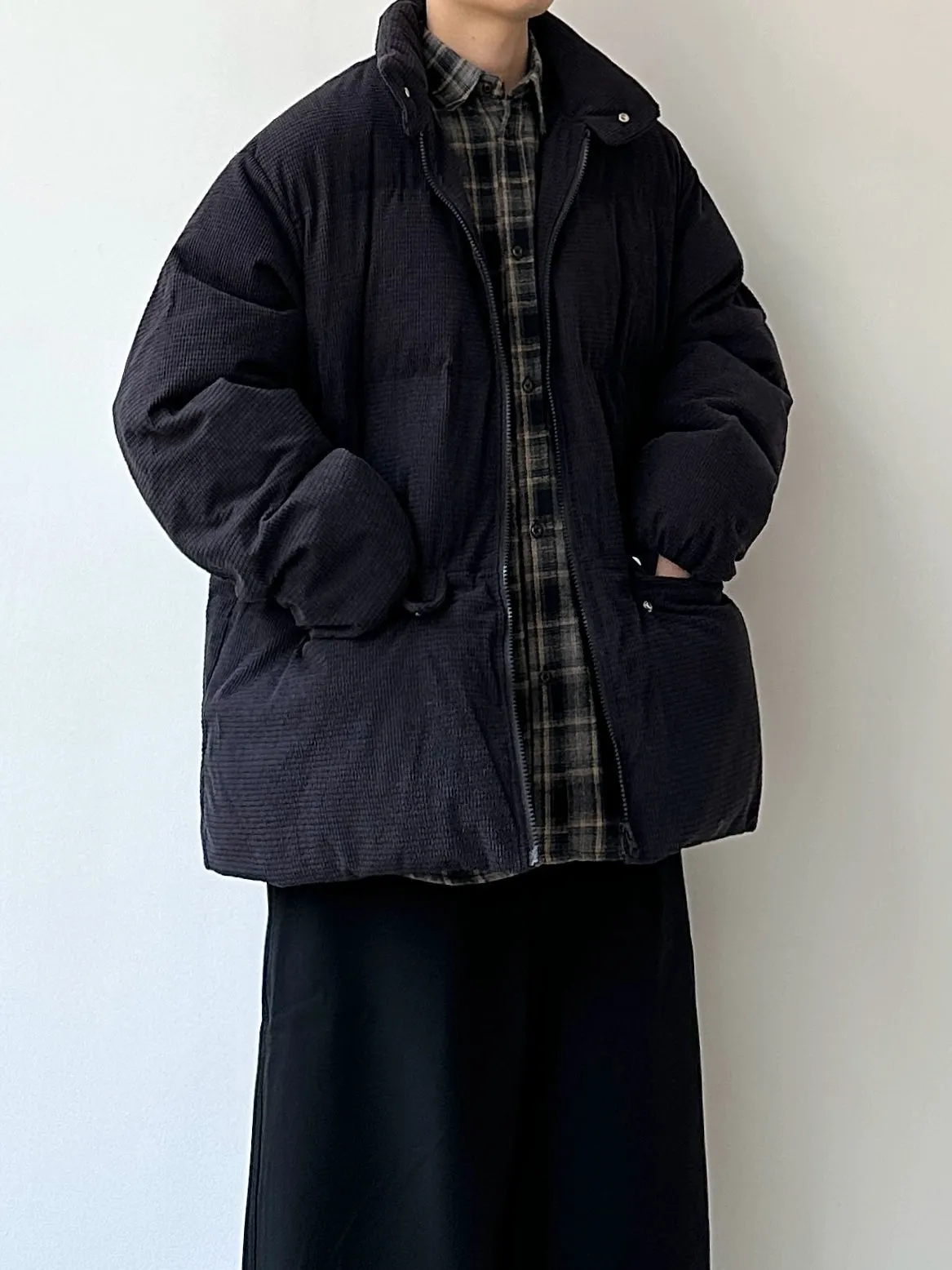 EVER Corduroy Turtleneck Cotton Jacket