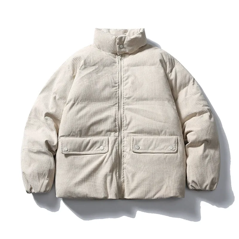 EVER Corduroy Turtleneck Cotton Jacket