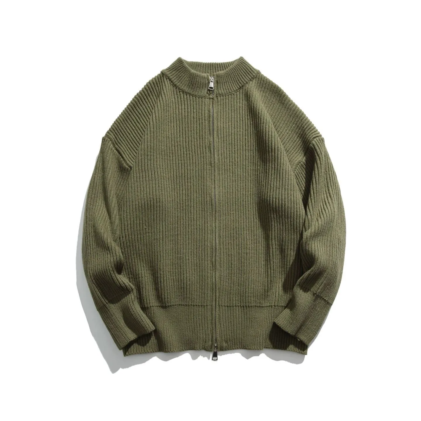 EVER Half-Turtleneck Casual Knitwear Jacket
