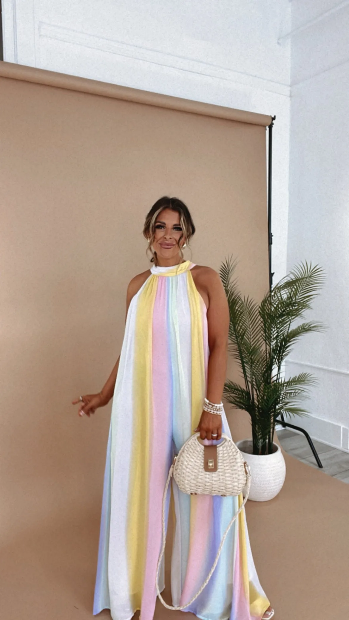 Full Of Color Jumpsuit, Multi