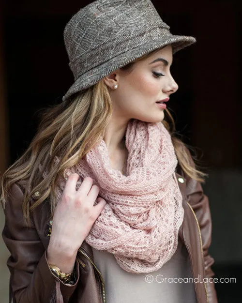 Grace & Lace Lace Knit Scarf
