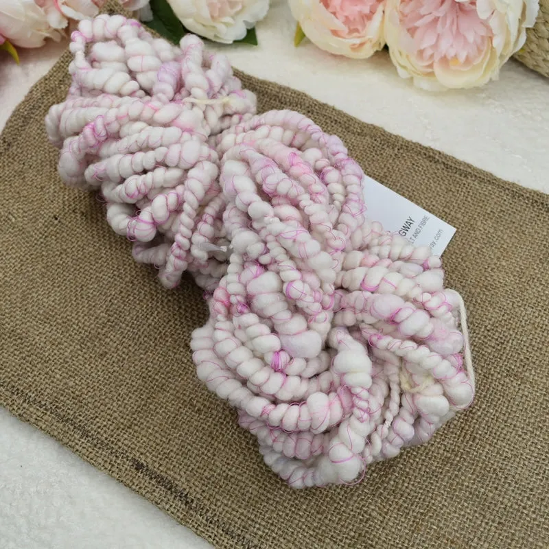Handspun Chunky Tasmanian Merino Yarn in Snowflake 13215