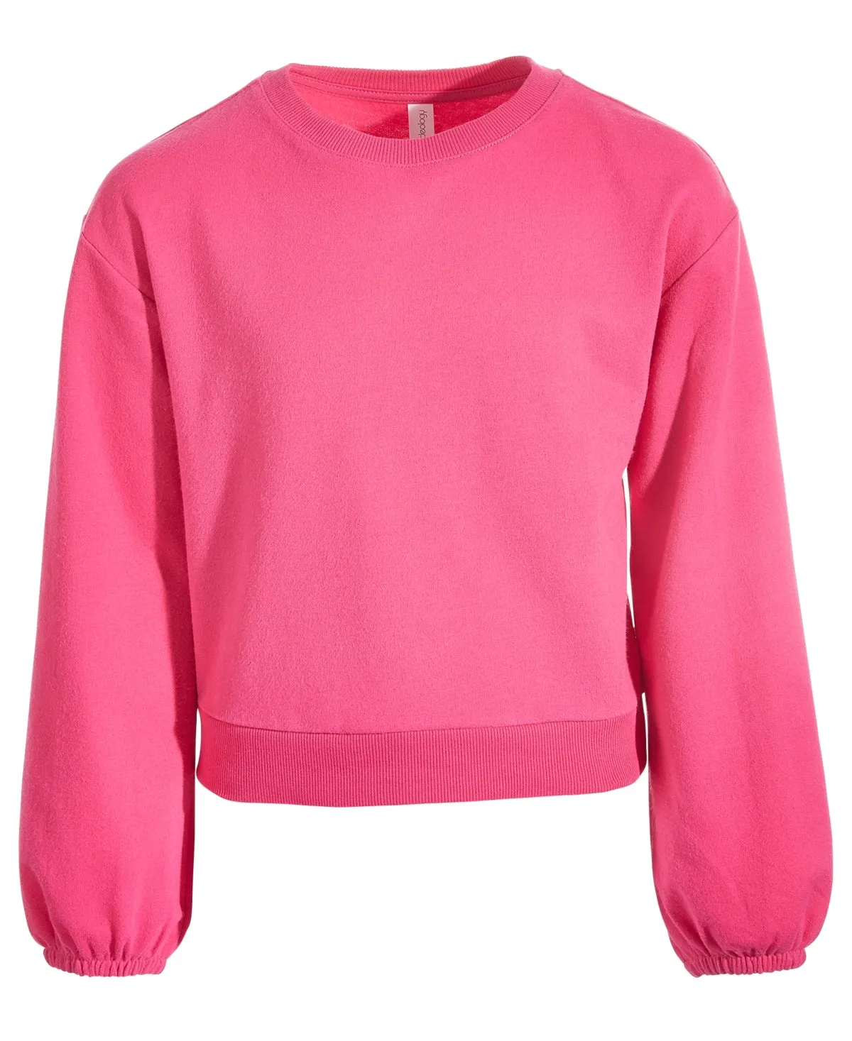 ID Ideology Toddler and Big Girls Pink Fleece Sweatshirt