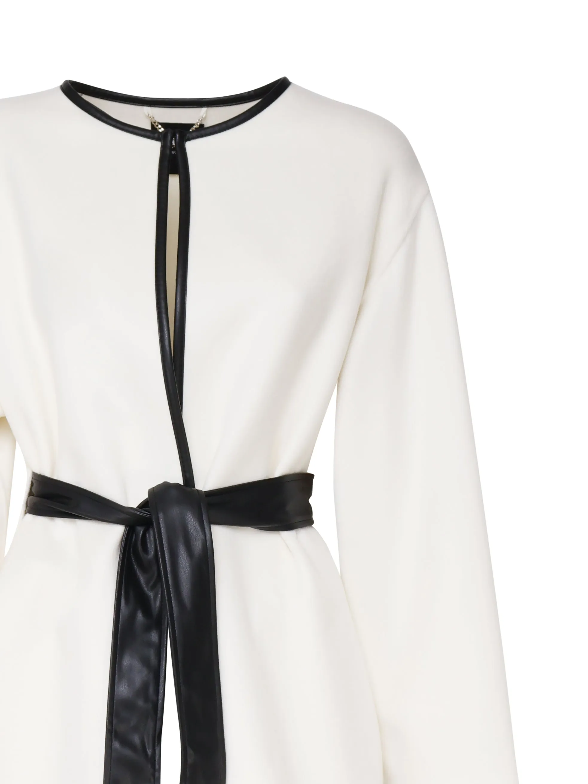 Kimono Jacket with Waist Sash