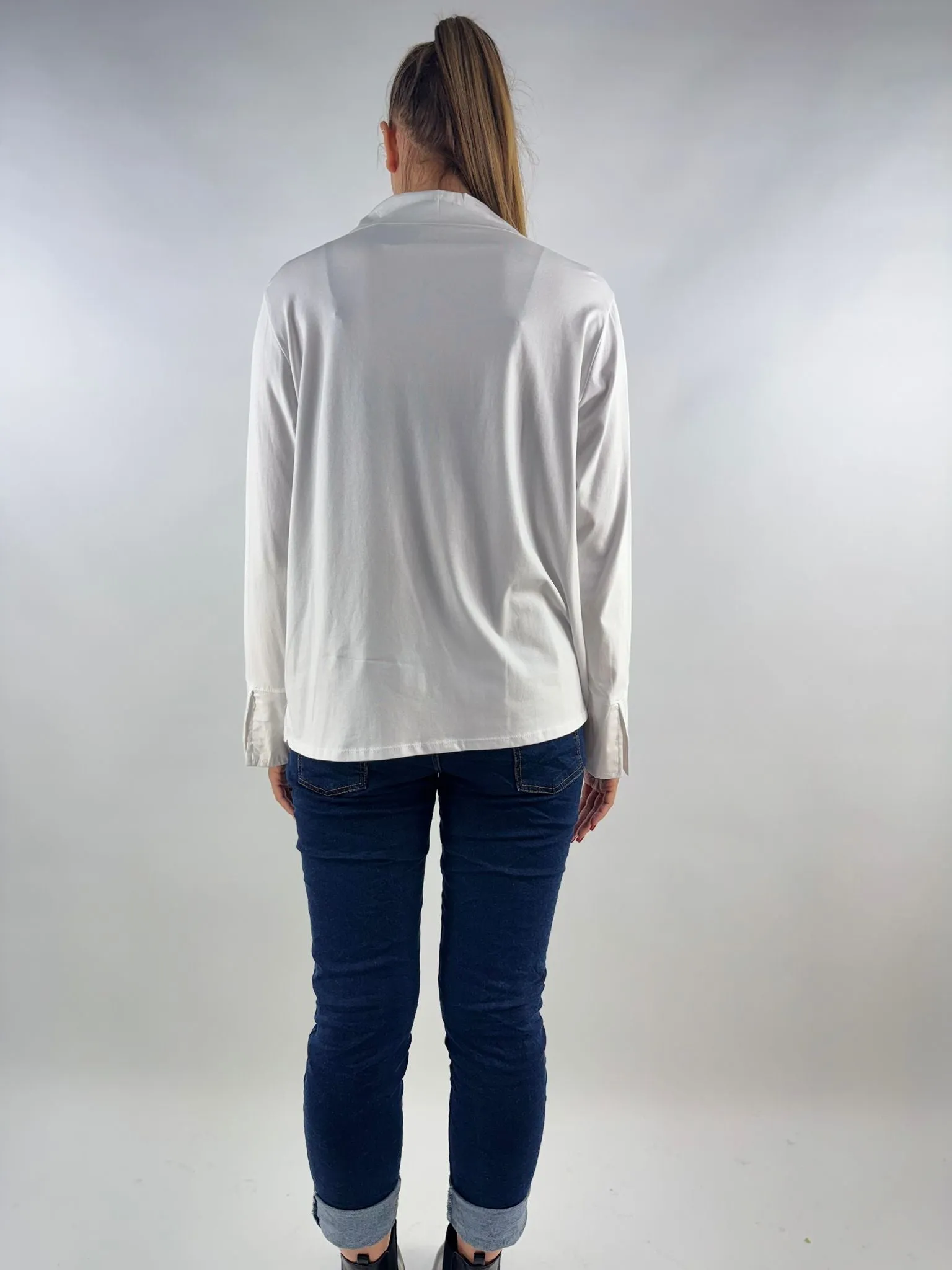 Made in Italy Stretchy Layering Shirt
