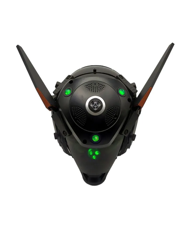 Mechanical Illuminated Cyberpunk Helmet