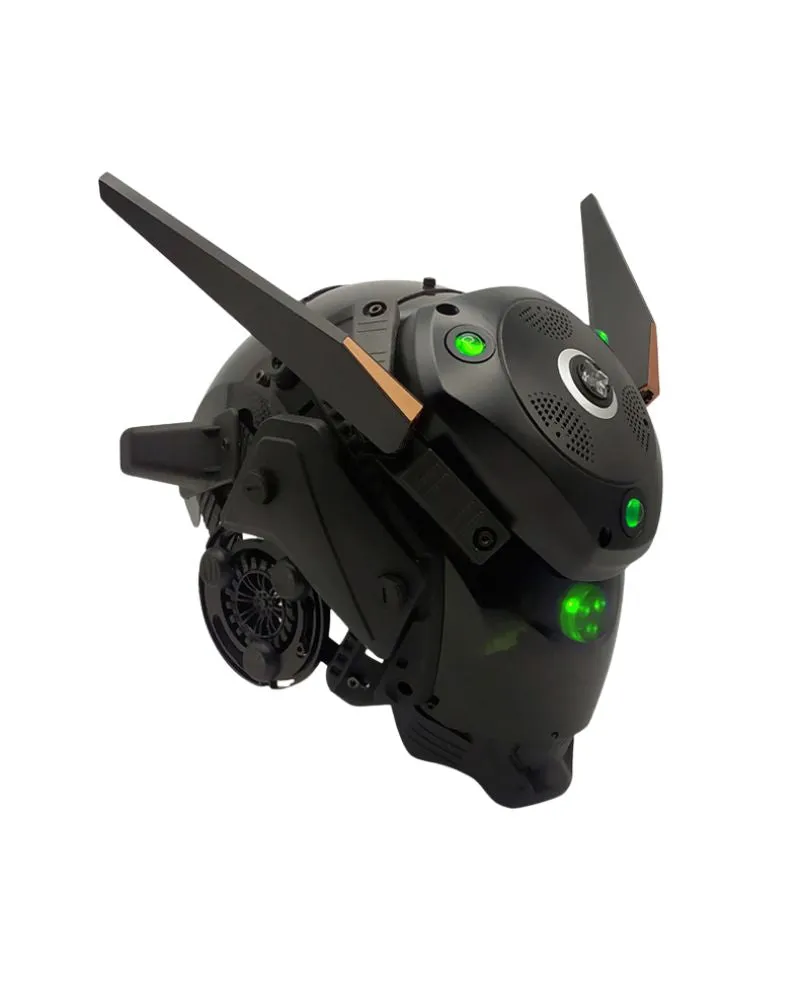 Mechanical Illuminated Cyberpunk Helmet