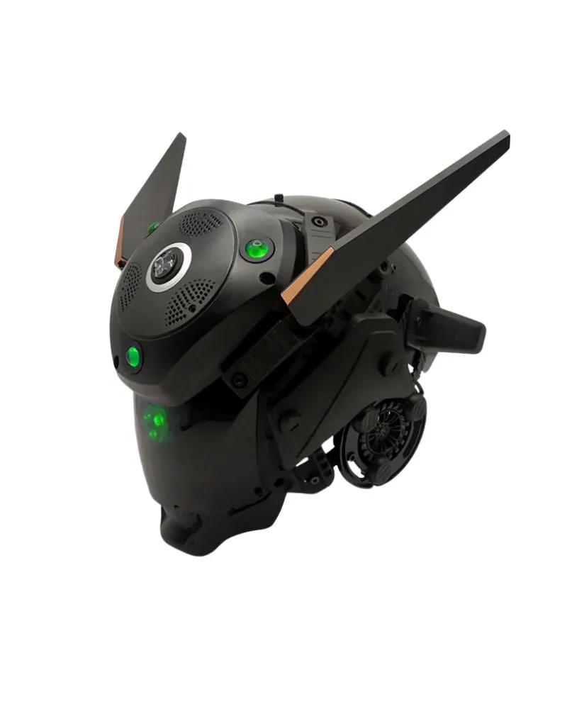 Mechanical Illuminated Cyberpunk Helmet