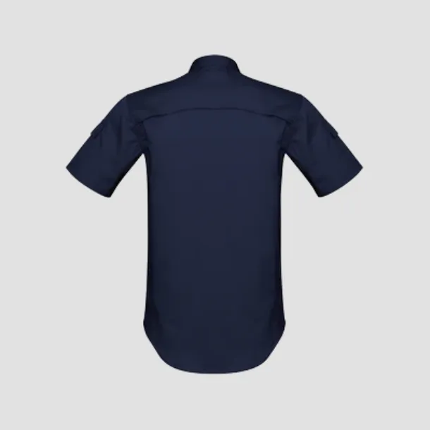 NAVY RUGGED COOLING SHORT SLEEVE SHIRT