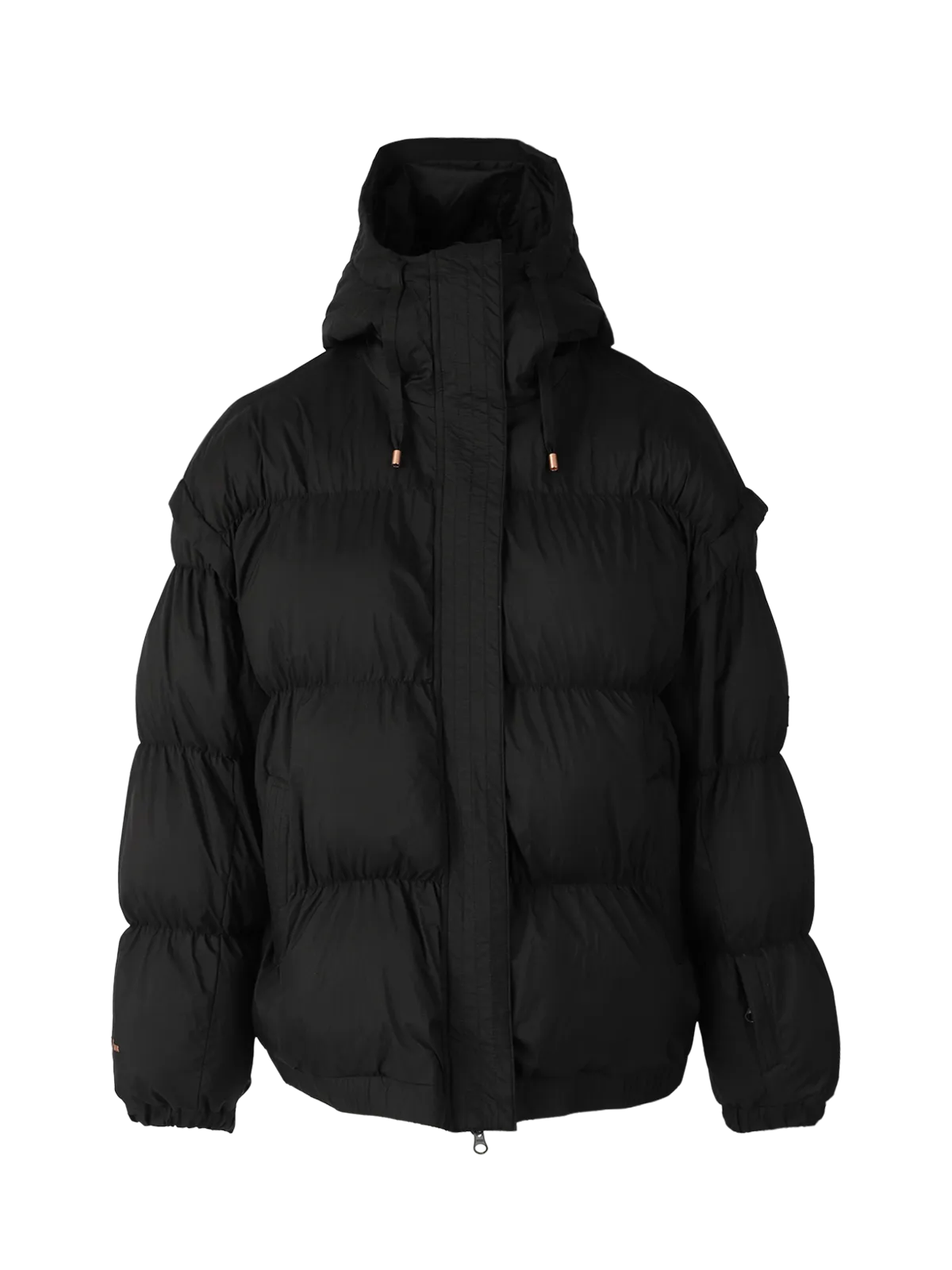 Nikko Women Puffer Snow Jacket Oversized | Black
