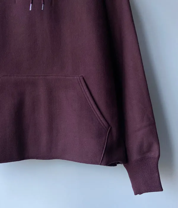PHEENY/ATHLETIC FLEECE HOODIE(BURGUNDY)