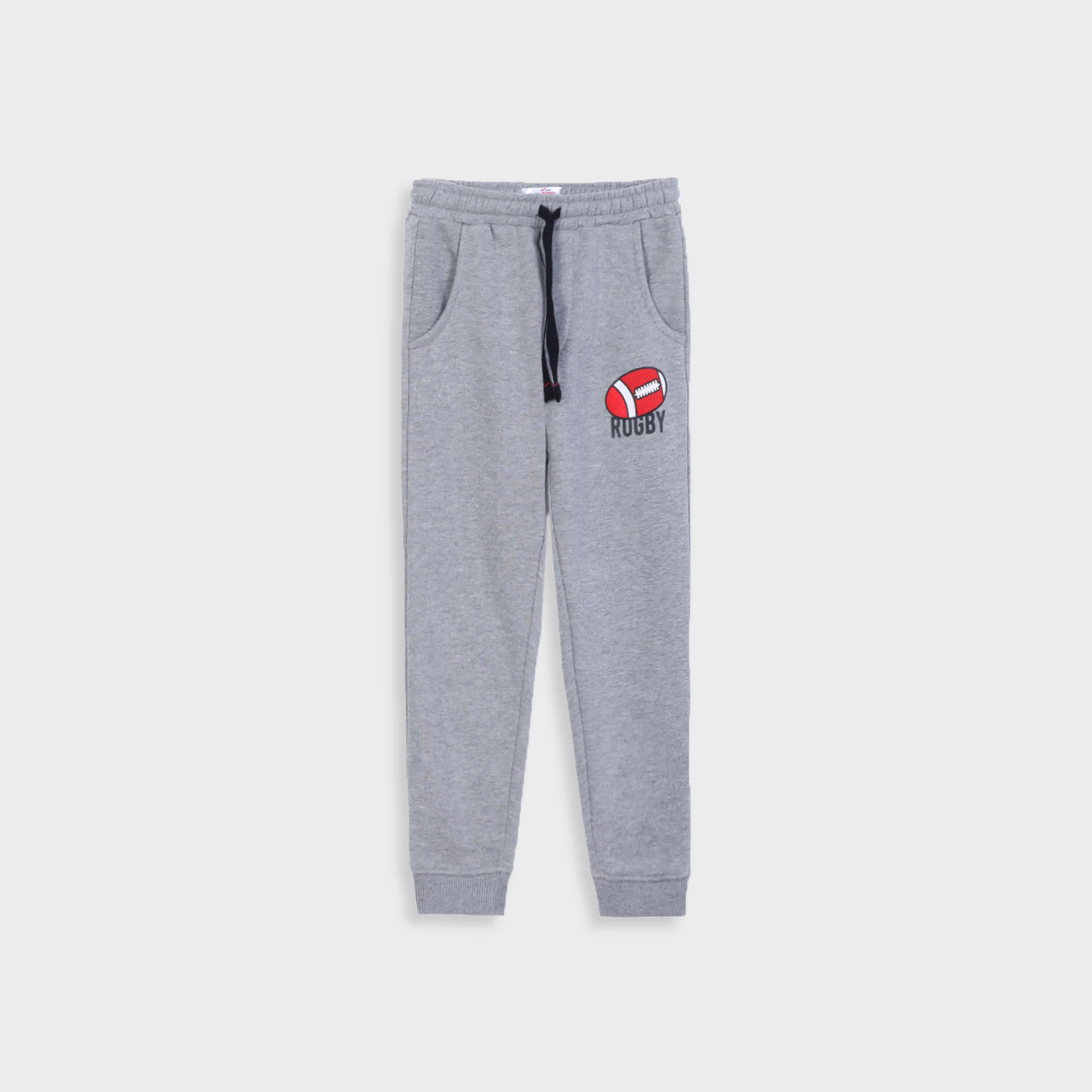 Premium Quality Rugby Printed Fleece Trouser For Kids