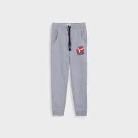 Premium Quality Rugby Printed Fleece Trouser For Kids