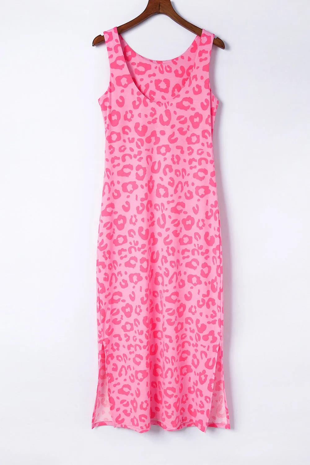 Print Sleeveless Maxi Dress