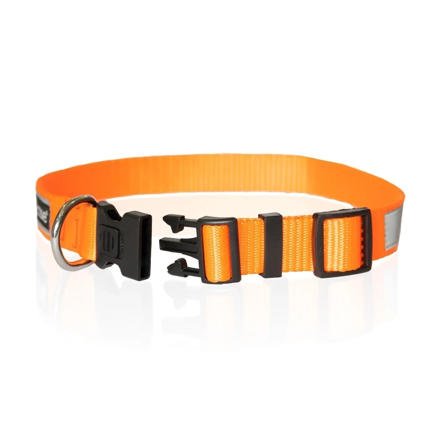 "Jumper" Printed Reflective Nylon Neck Belt Adjustable Cat Collar
