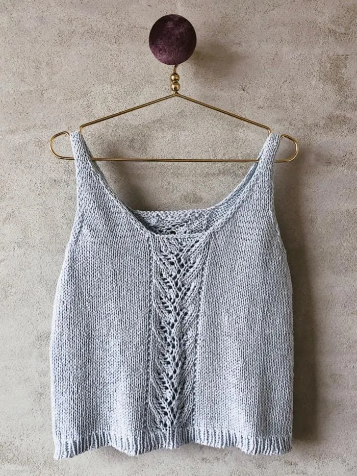 Rēsu summer top, Önling No 21 knitting kit