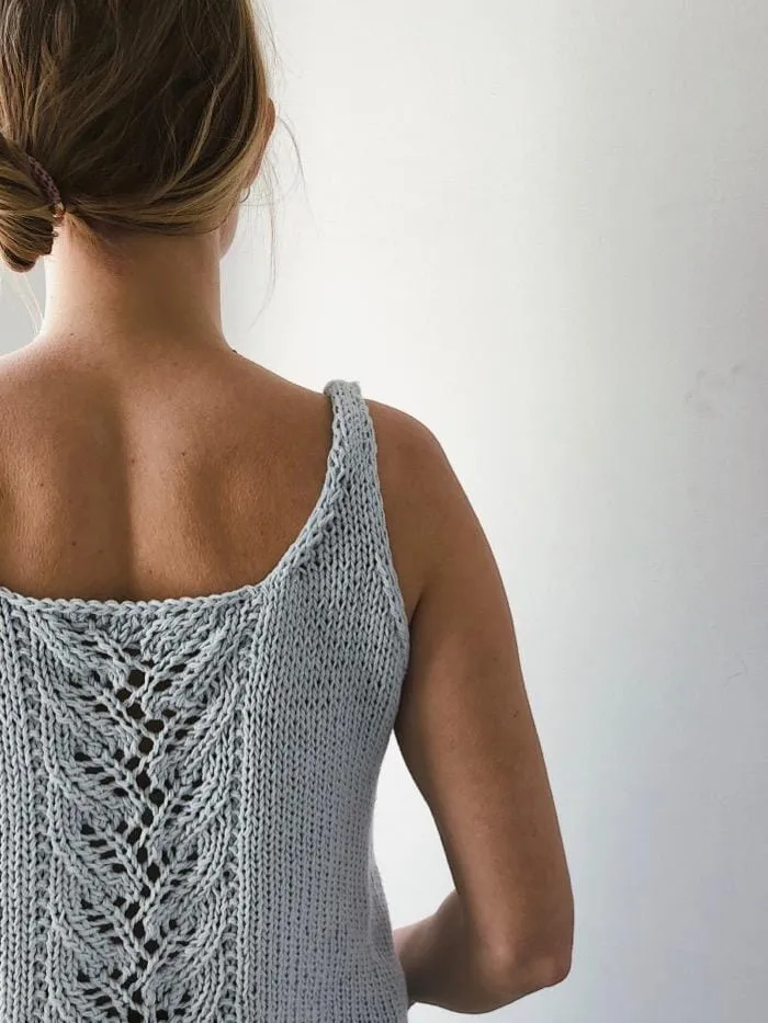 Rēsu summer top, Önling No 21 knitting kit