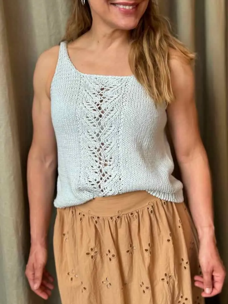 Rēsu summer top, Önling No 21 knitting kit