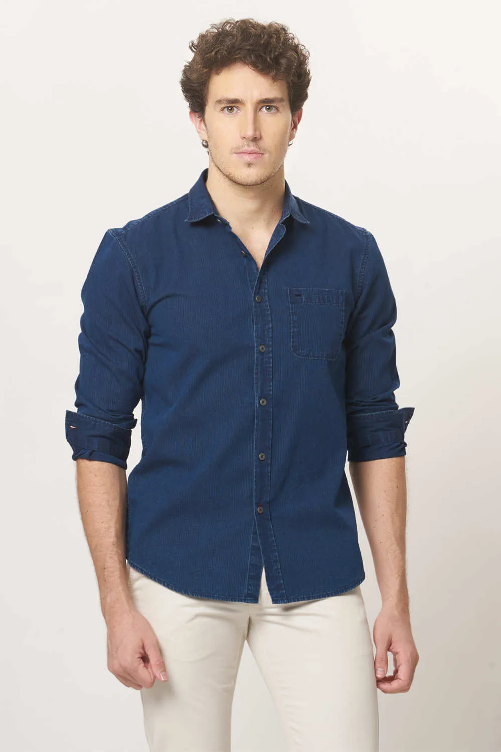 Slim Fit Stripes Checks