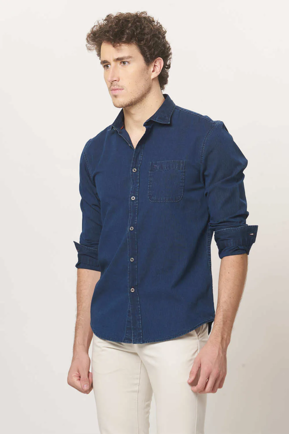 Slim Fit Stripes Checks