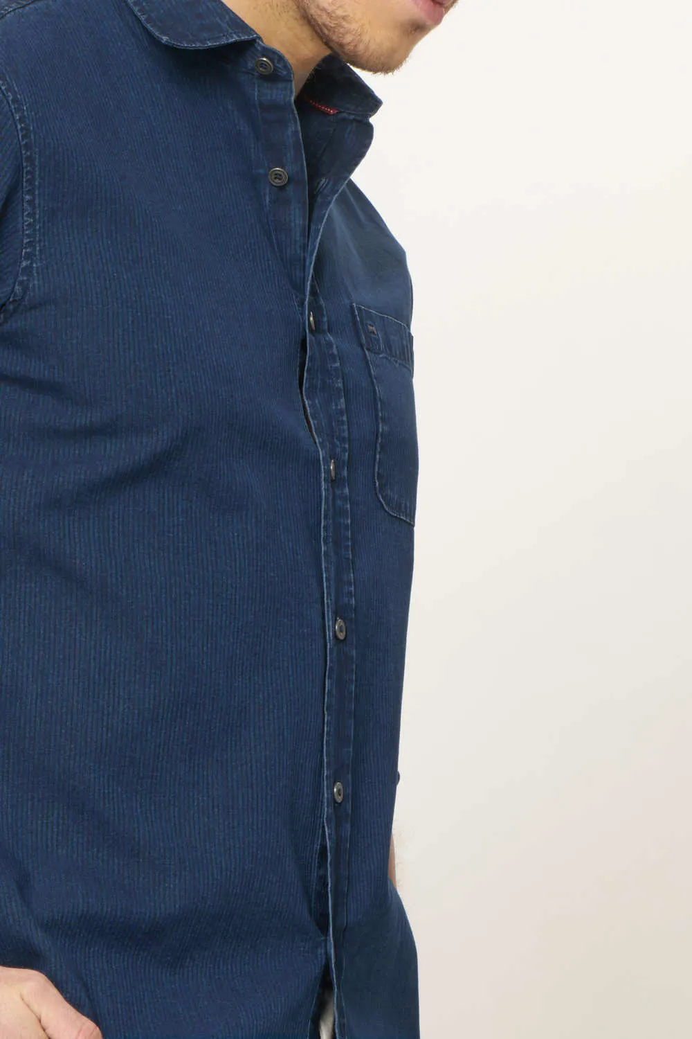 Slim Fit Stripes Checks