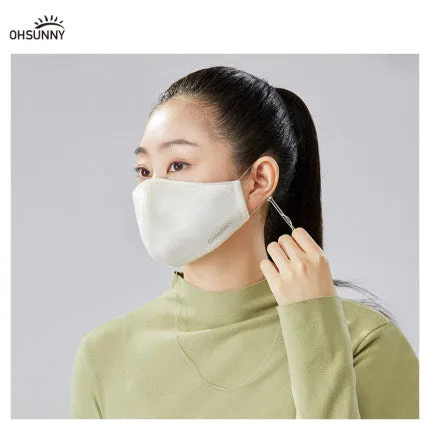 Stylish Winter Warm Face Cover with Chain Facemask for Women