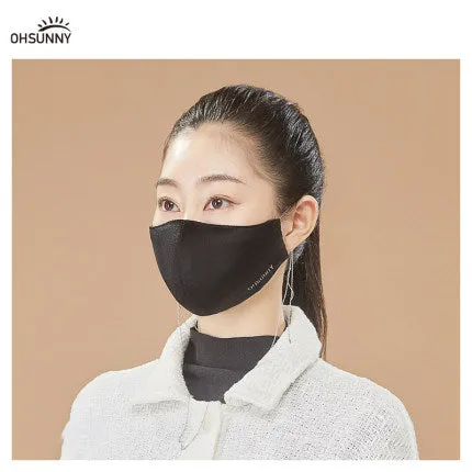 Stylish Winter Warm Face Cover with Chain Facemask for Women