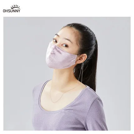 Stylish Winter Warm Face Cover with Chain Facemask for Women