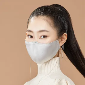 Stylish Winter Warm Face Cover with Chain Facemask for Women