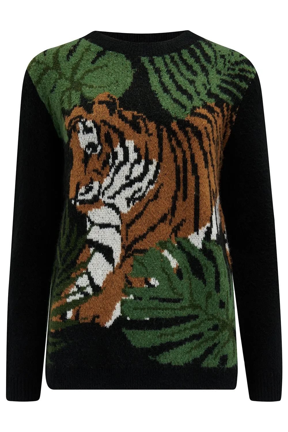 Sugarhill Brighton - Tiger & Palms Rayna Knit Jumper