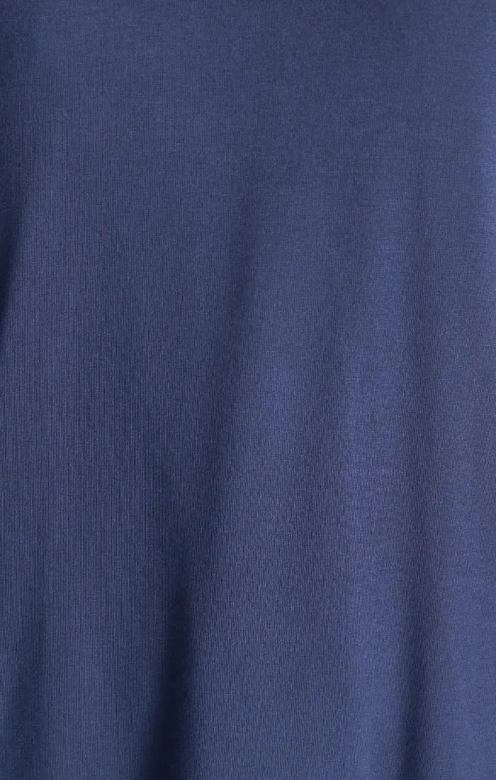 WOMEN'S BASIC V-NECK T-SHIRT IN MOOD INDIGO